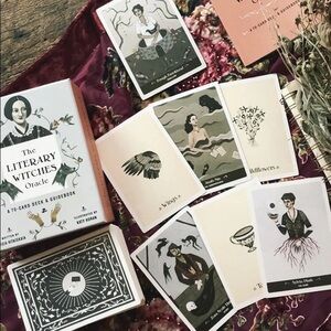 NEW The Literary Witches Oracle In Packaging fr Publisher Divination Witchcraft
